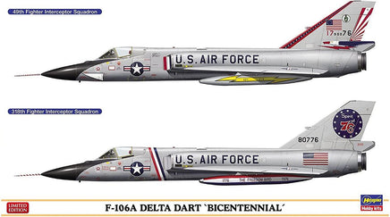 1/72 Hasegawa F-106A Delta Dart Bicentennial 2pk 2402 - MPM Hobbies