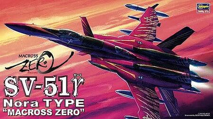1/72 Hasegawa Macross Zero SV51y Nora Type Fighter 65716 - MPM Hobbies