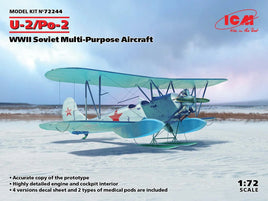 1/72 ICM U-2/Po-2 WWII Soviet Multi-Purpose Aircraft 72244 - MPM Hobbies