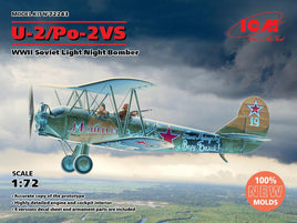 1/72 ICM U-2/Po-2VS WWII Soviet Light Night Bomber 72243 - MPM Hobbies