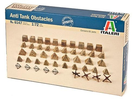 1/72 Italeri Antitank Obstacles 6147 - MPM Hobbies