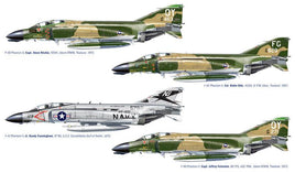 1/72 Italeri F-4 C/D/J Phantom II Aces USAF-US Navy Vietnam Aces 1373 - MPM Hobbies