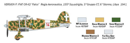 1/72 Italeri Fiat CR.42 Falco 1437 - MPM Hobbies