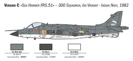 1/72 Italeri FRS.1 Sea Harrier 1236 - MPM Hobbies