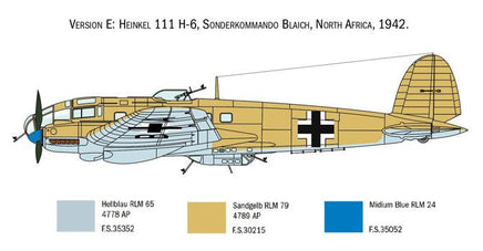 1/72 Italeri Heinkel He111H 1436 - MPM Hobbies