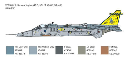1/72 Italeri Jaguar GR.1/GR.3 RAF 1459 - MPM Hobbies
