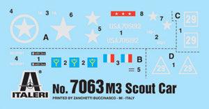 1/72 Italeri M3A1 Scout Car 7063 - MPM Hobbies