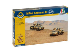1/72 Italeri M4A2 Sherman Iii - Fast Assembly 7511 - MPM Hobbies