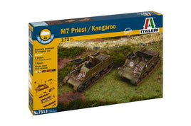 1/72 Italeri M7 Priest/Kangaroo - Fast Assembly 7513 - MPM Hobbies