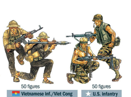 1/72 Italeri Operation Silver Bayonet - Vietnam War 1965 - Battle Set 6184 - MPM Hobbies