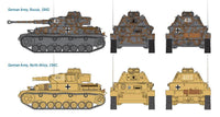 1/72 Italeri Sd. Kfz. 161 Pz. Kpfw. IV Ausf. F1/F2 - 7514 - MPM Hobbies