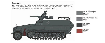 1/72 Italeri Sd.Kfz. 251/10 7079 - MPM Hobbies