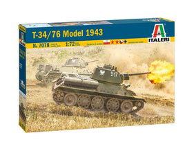 1/72 Italeri T-34/76 Model 1943 7078 - MPM Hobbies