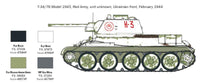 1/72 Italeri T-34/76 Model 1943 7078 - MPM Hobbies