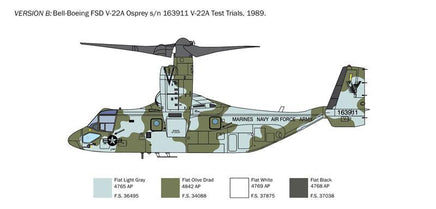 1/72 Italeri V-22A Osprey 1463 - MPM Hobbies