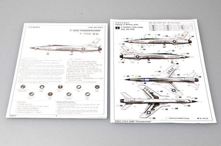 1/72 Trumpeter F-105D Thunderchief 01617 - MPM Hobbies
