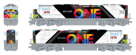 N Kato  EMD SD70M Flat Radiator Union Pacific "We Are One" #1979 w/ DCC & Sound Installed 1761979S