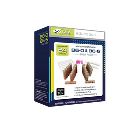 Estes Rockets B6-0/B6-6 Engine Bulk Pack (24 pk) - MPM Hobbies