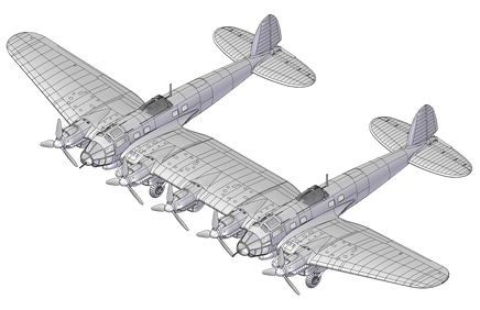 1/144 Roden He 111Z-1 Zwilling - 346