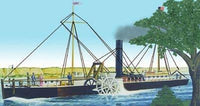 1/96 Lindberg Fulton's Clermont Steamboat 200 - MPM Hobbies