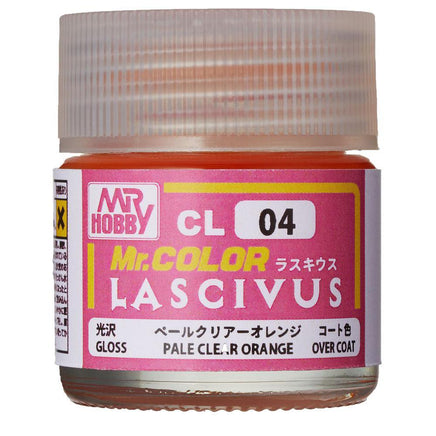 Mr. Hobby 10ml Mr. Color Lascivus Clear Pale Orange - CL04 - MPM Hobbies