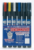 Mr. Hobby Set of 6 Gundam Marker Seed Basic - GMS109