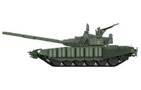 1/35 Meng Russian Main Battle Tank T-72B3M w/ KMT-8 Mine Clearing System - TS053 - MPM Hobbies