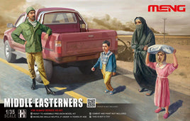 1/35 Meng Middle Easterners Figure Set of 4 - HS001 - MPM Hobbies