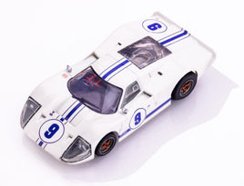 AFX Ford GT40 Mark IV #9 Wht