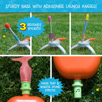 Thames & Kosmos Ultimate High-Flying Air Rocket STEM Kit 545004