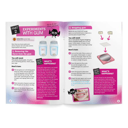 Thames & Kosmos Super Duper Bubble Gum Lab STEM Experiment Kit 550029