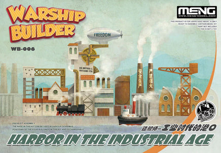 Meng Warship Builder - Harbor In The Industrial Age - WB006 - MPM Hobbies