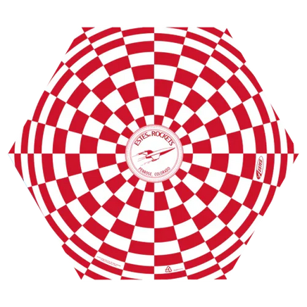 Estes Rockets 24-inch Printed Parachute - MPM Hobbies