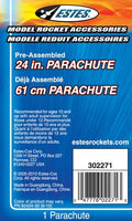 Estes Rockets 24-inch Printed Parachute - MPM Hobbies