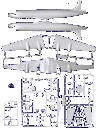 1/144 Roden DC-6 Delta Airlines - 304