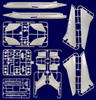 1/144 Roden Vickers Super VC10 Type 1151 (BOAC Airlines) - 313