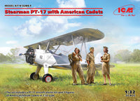 1/32 ICM Stearman PT-17 con Cadetes Americanos 32051