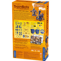 Thames & Kosmos TrainBots 2-in-1 Steam Maker STEM Experiment Kit 550052