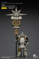 1/18 Iron Warriors Command Squad Chosen with Legion Standard