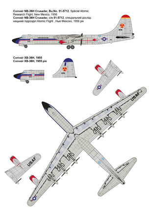 1/144 Roden Convair NB-36H Crusader - 348