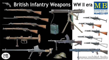 1/35 Master Box - British Infantry Weapons (1939-1945) 35109 - MPM Hobbies