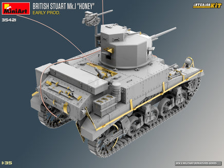 1/35 MiniArt Models British Stuart MK.I “Honey” Early Prod. Interior Kit 35421