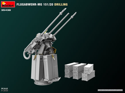 1/35 Mini Art Flugabwehr-MG 151/20 Drilling 35438