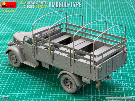 1/35 MiniArt German 3T Cargo Truck 3,6-36s Mid Prod. PMQ600-Type 35449