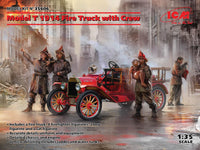 1/35 ICM Model T 1914 Fire Truck with Crew 35606 - MPM Hobbies