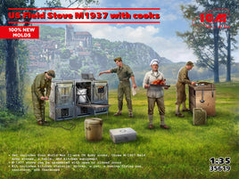 1/35 ICM US Field Stove M1937 with cooks 35619 - MPM Hobbies