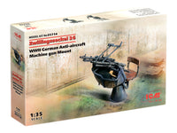 1/35 ICM Zwillingssockel 36 - Support de mitrailleuse anti-aérienne allemande de la Seconde Guerre mondiale 35714