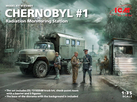 1/35 ICM Chernobyl #1 Radiation Monitoring Station 35901 - MPM Hobbies