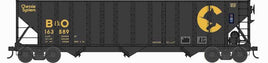 N Bowser 100T Hoppers Chessie System B&O #163589 - MPM Hobbies