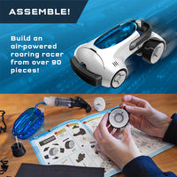 Thames & Kosmos Air-Powered Turbo Racer STEM Experiment Kit 550057